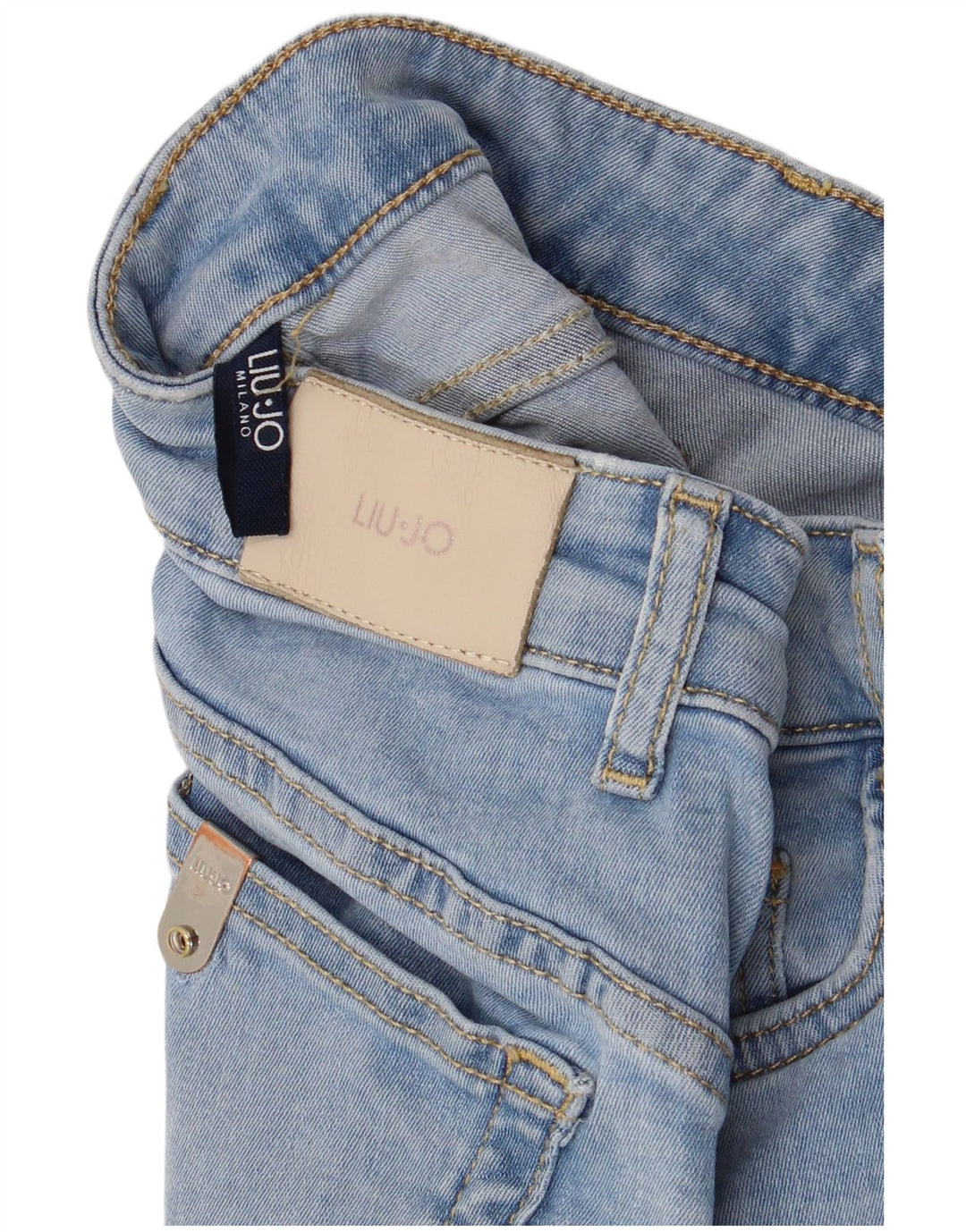 Liu Jo Womens Tapered Jeans W26 L27 Blue