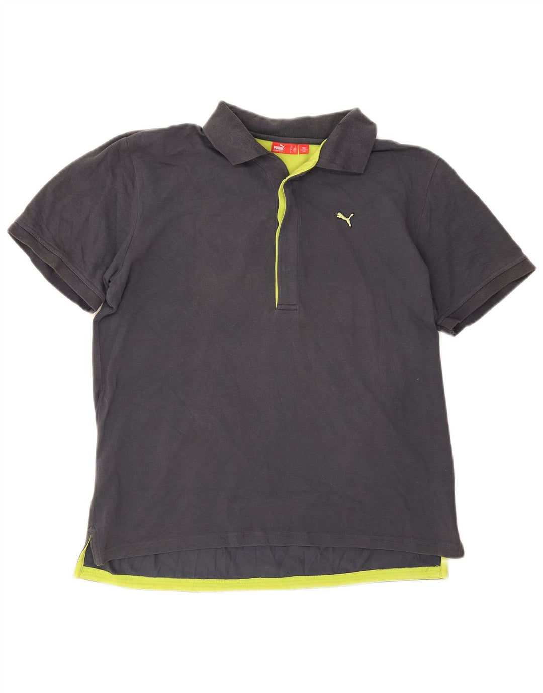 Puma Herre Polo Shirt Large Grå