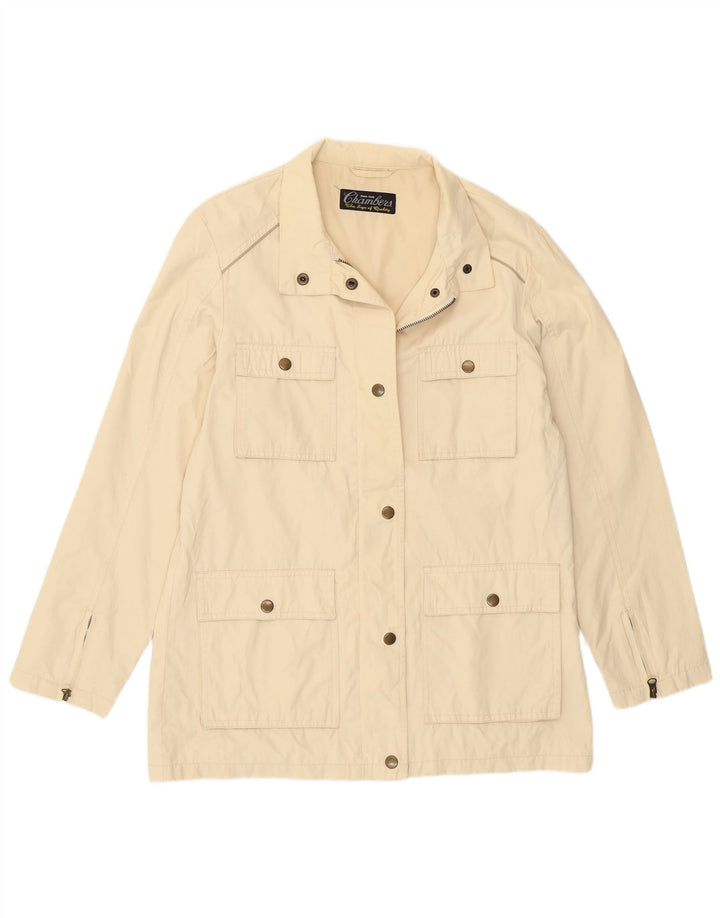 Chambers Womens Utility Jacket UK 12 Medium Beige