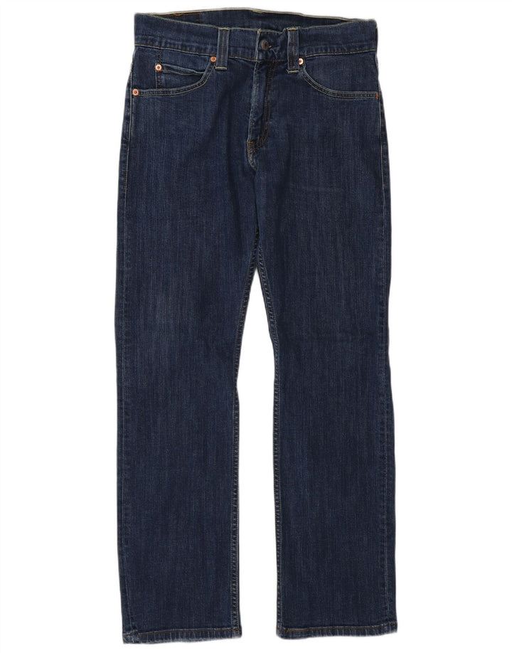 Levi's Womens 506 Straight Jeans W30 L30 Blue Cotton