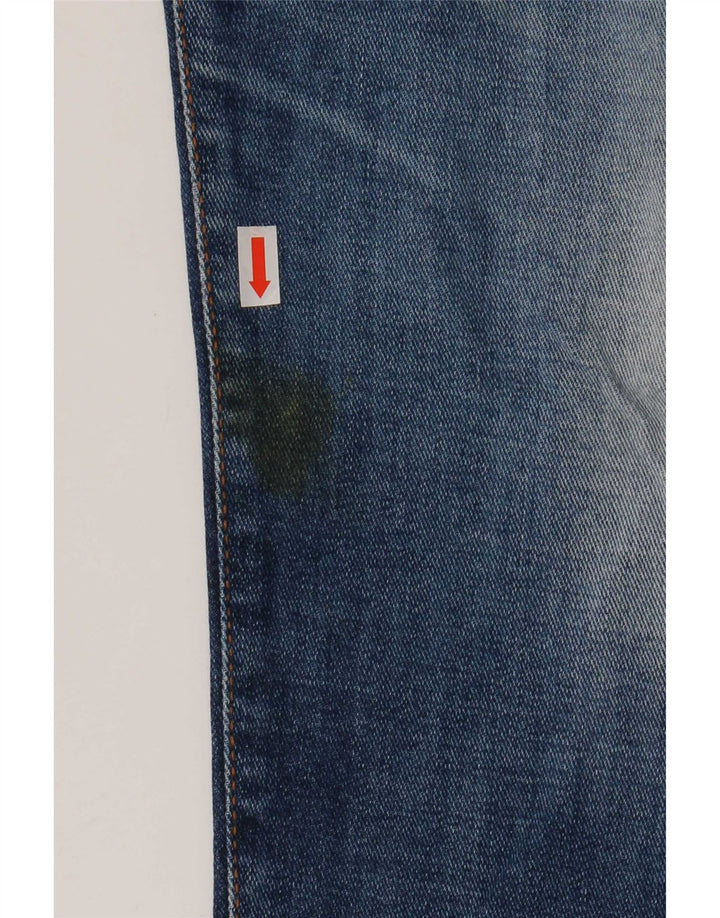 Roy Rogers Mens Slim Jeans W36 L30 Blue Cotton