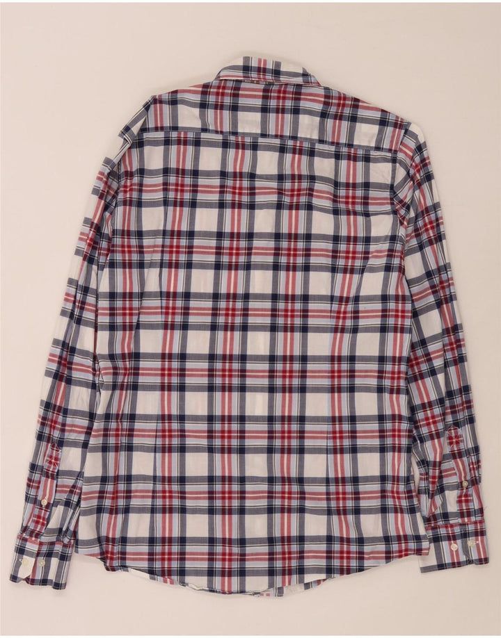 Camicia Barbour da uomo su misura in cotone a quadri multicolore medio