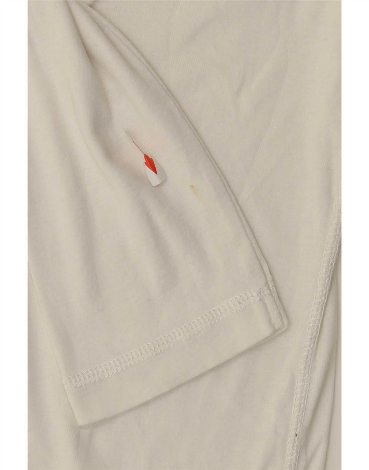 Tommy Hilfiger Herre Slim Fit Top Langærmet Medium Hvid Bomuld