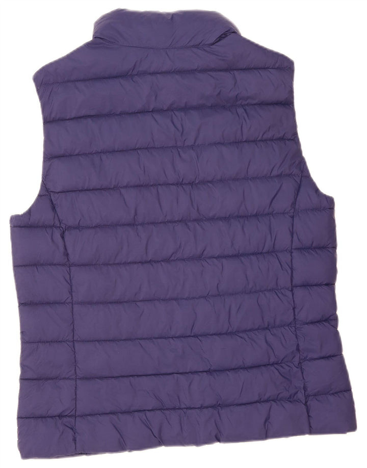 Carrera Womens Padded Gilet UK 16 Large Navy Blue Polyamide