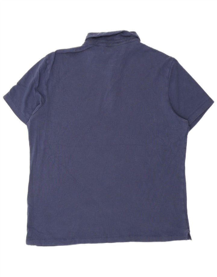 Orvis Mens Polo Shirt XL Navy Blue