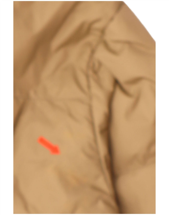 REPLAY Mens Padded Jacket UK 42 XL Beige Polyamide