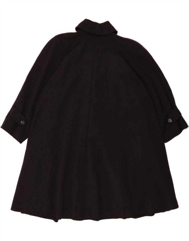 PENNY BLACK Womens Oversized Overcoat UK 12 Medium  Navy Blue Vintage Penny Black and Second-Hand Penny Black from Messina Hembry 