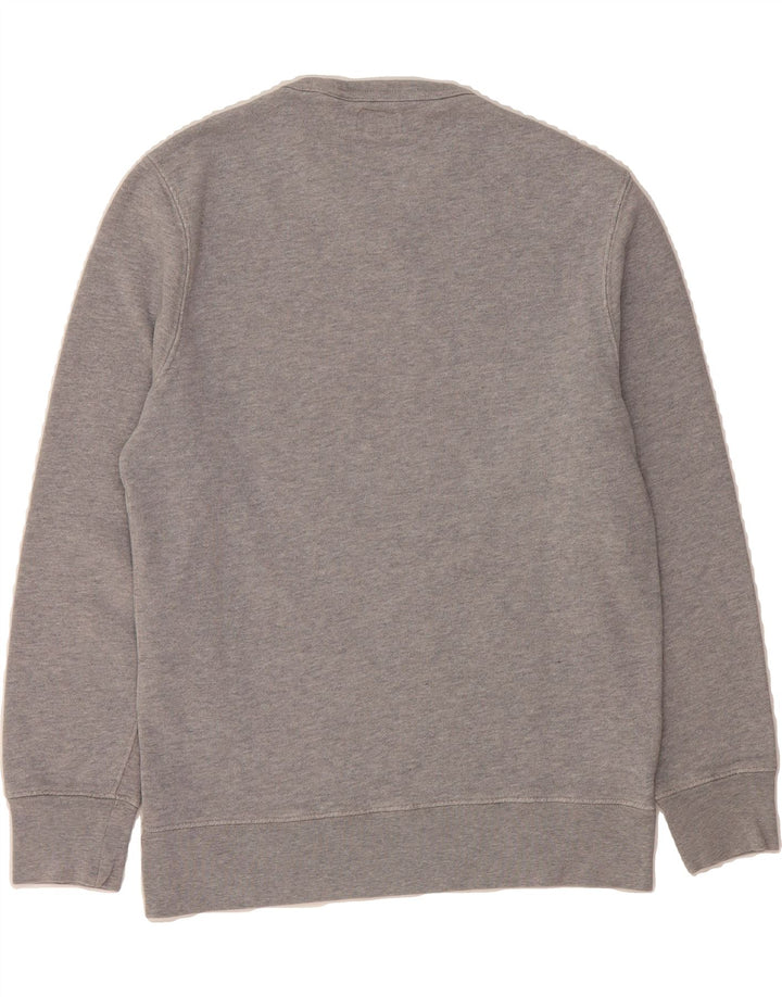 LEVI'S Mens Graphic Sweatshirt Jumper Medium Grey Cotton Vintage Levi's and Second-Hand Levi's from Messina Hembry 