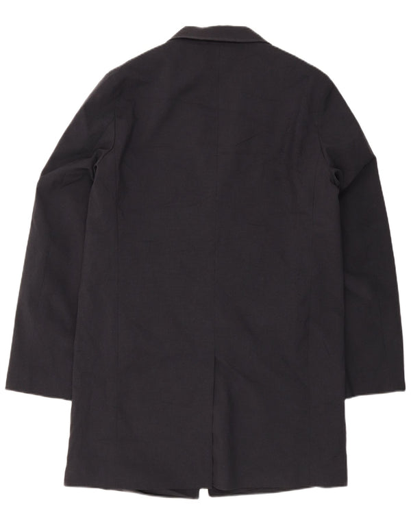 Reiss Manteau Homme UK 38 Medium Bleu Marine Polyester