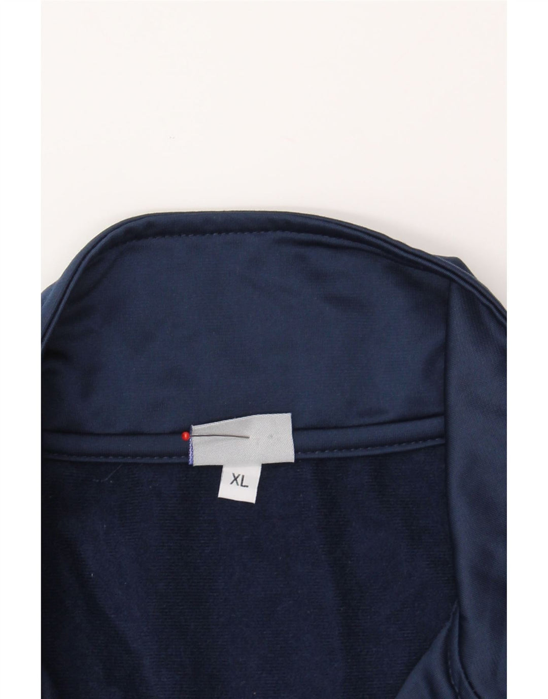ASICS Womens Tracksuit Top Jacket UK 18 XL Navy Blue Colourblock Polyester Vintage Asics and Second-Hand Asics from Messina Hembry 