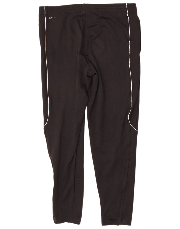 Adidas Pantalon de Survêtement Climalite Homme Noir Moyen Polyester Colorblock