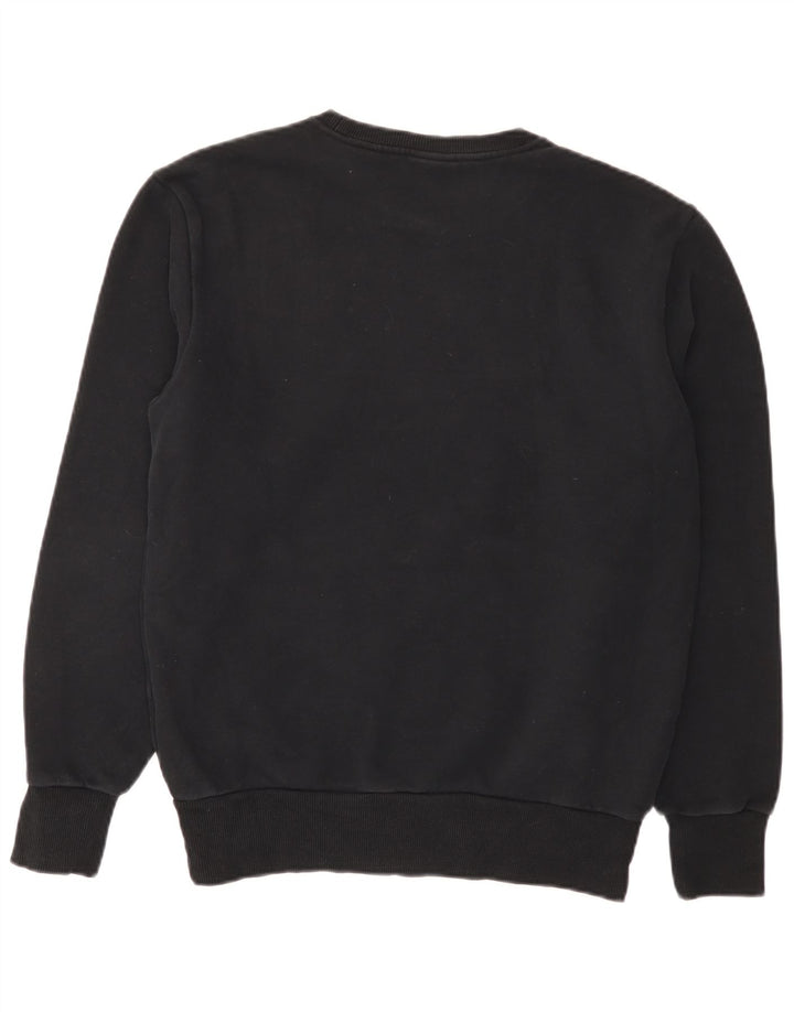 ELLESSE Sweat-Shirt Homme Noir Moyen Coton