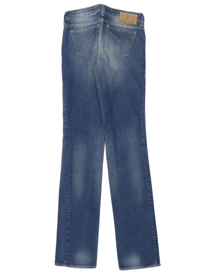 CALVIN KLEIN Jeans dritti da donna W25 L33 Blu