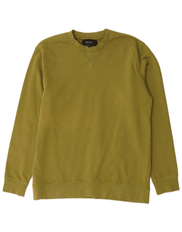 Douglas Hayward Mens Sweatshirt Jumper XL Khaki Cotton