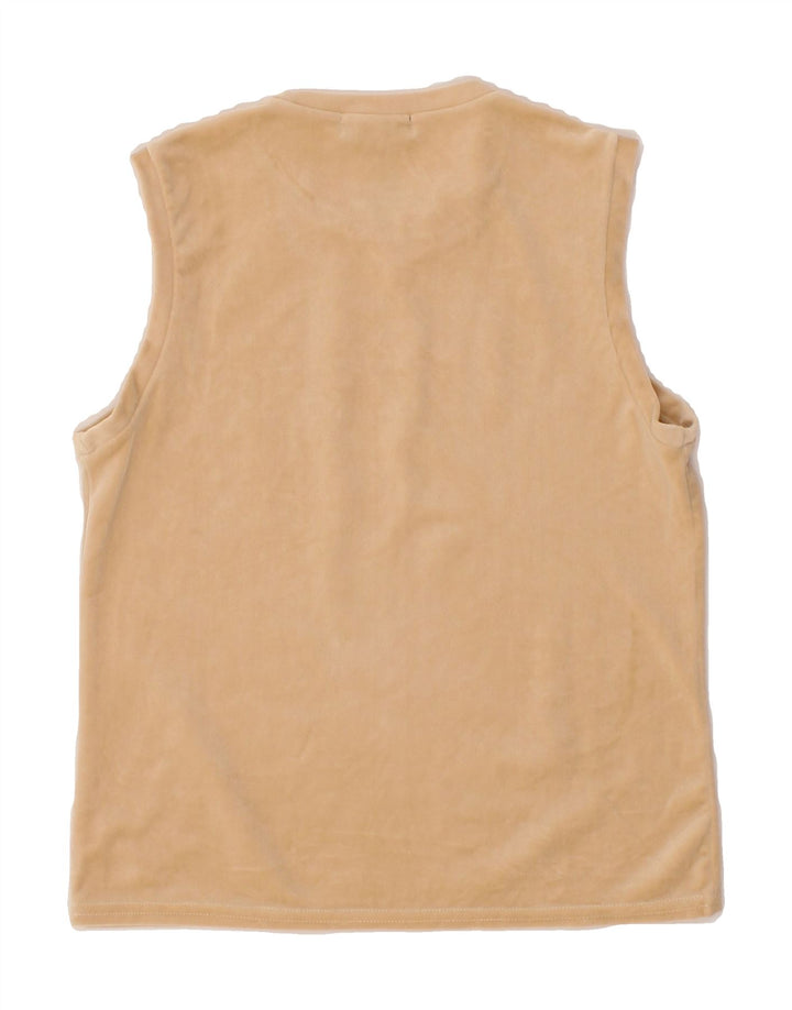 BANANA REPUBLIC Womens Vest Top UK 10 Small Beige Polyester Vintage Banana Republic and Second-Hand Banana Republic from Messina Hembry 