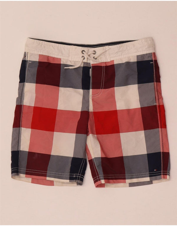 Tommy Hilfiger Drenge svømmeshorts 13-14 år Flerfarvet tern