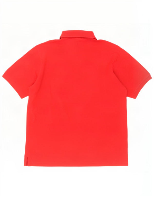 Sergio Tacchini Polo Homme IT 54 XL Rouge Coton