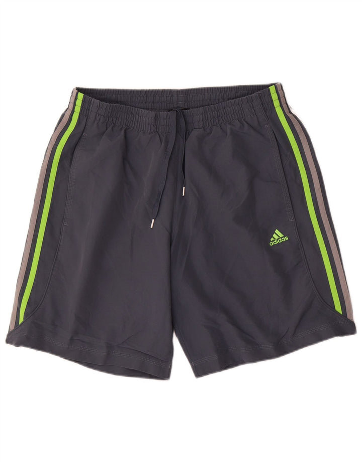 Adidas Herre Climalite Sportshorts mellemgrå polyester
