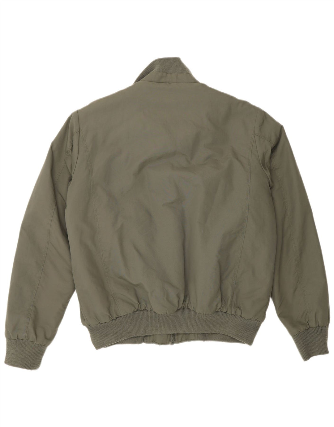 Kappa Herre Sherpa Bomber Jacket UK 38 Medium Khaki Nylon