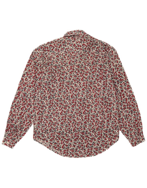 Vintage Mens Shirt One Size Multicoloured Floral
