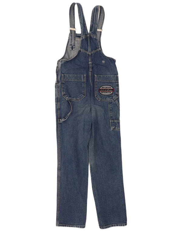 Vintage damebukser lige jeans W30 L30 blå bomuld