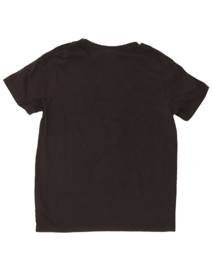 PUMA Mens T-Shirt Top Large Black Cotton