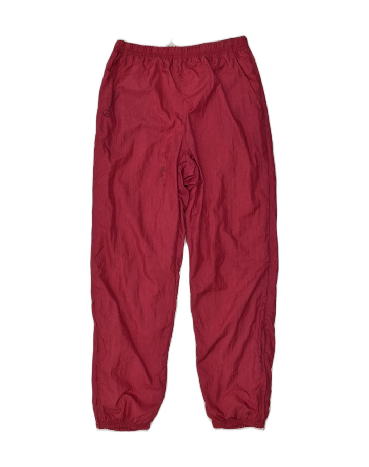 SERGIO TACCHINI Womens Tracksuit Trousers Joggers IT 44 Medium Red | Vintage Sergio Tacchini | Thrift | Second-Hand Sergio Tacchini | Used Clothing | Messina Hembry 