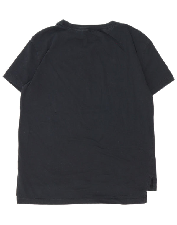 Nike Camiseta gráfica para mujer Top UK 10 Small Black Cotton