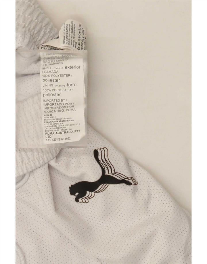 Puma Damen Sportshorts UK 8 Small Weiß Polyester