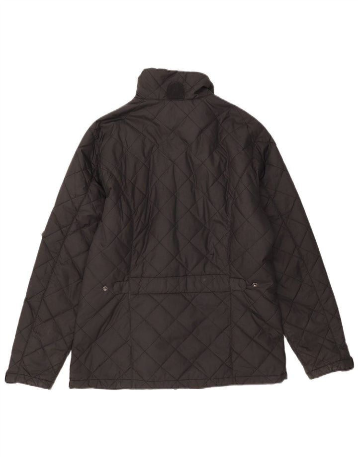 Schoffel Dame Oversized Quiltet Jakke UK 10 Small Black Polyester