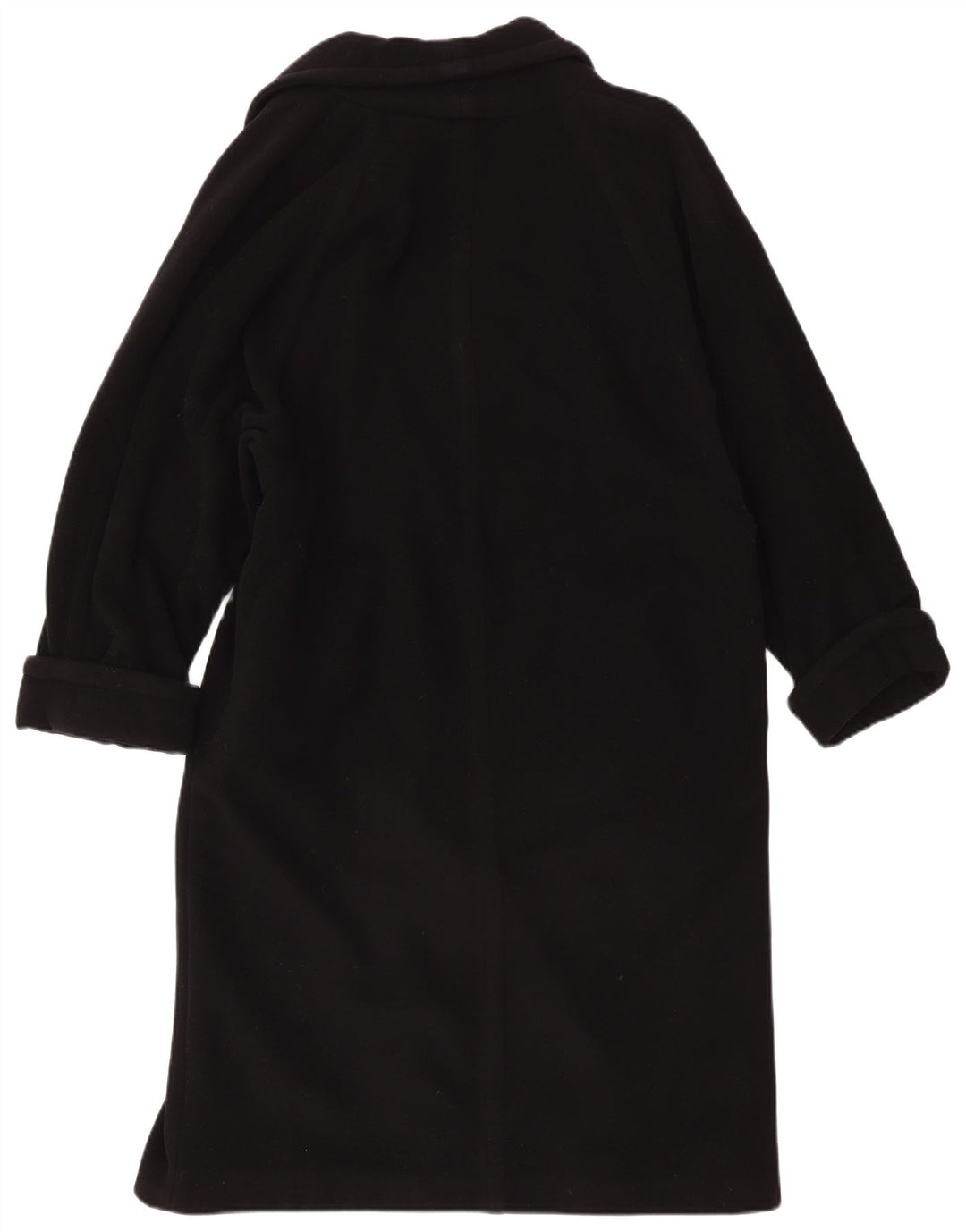 Cappotto doppiopetto vintage da donna IT 48 XL Nero