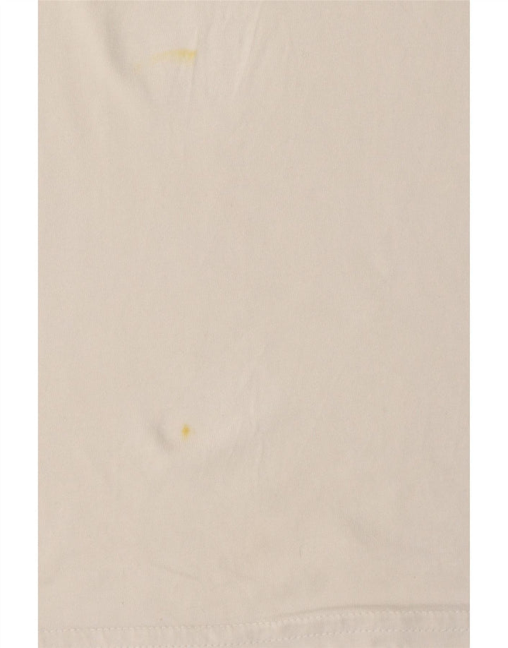 ALPHA INDUSTRIES Mens Graphic T-Shirt Top Medium White Cotton Vintage Alpha Industries and Second-Hand Alpha Industries from Messina Hembry 