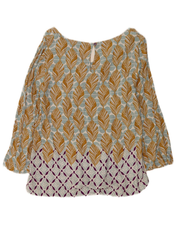 Camicetta da donna con maniche a 3/4 di White Stuff UK 10 Piccolo floreale multicolore