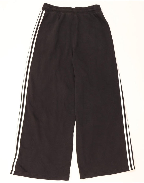 Adidas Pantalon de survêtement large pour femme UK 16/18 Large Noir Coton