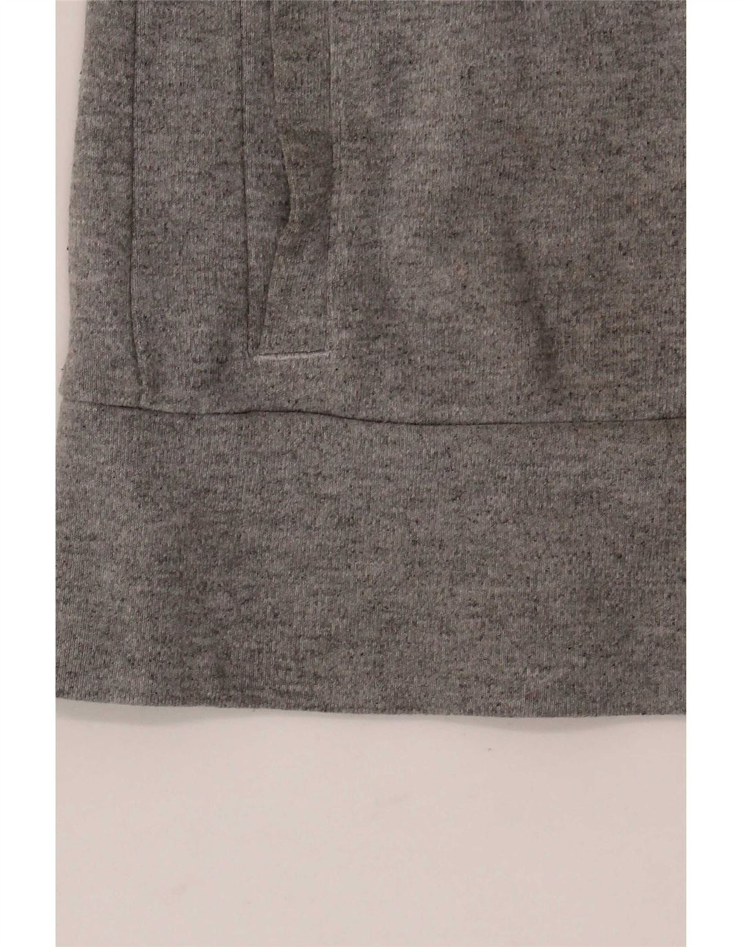 Adidas Womens Regular Fit Tracksuit Top Jacket UK 8 Small Grey Cotton