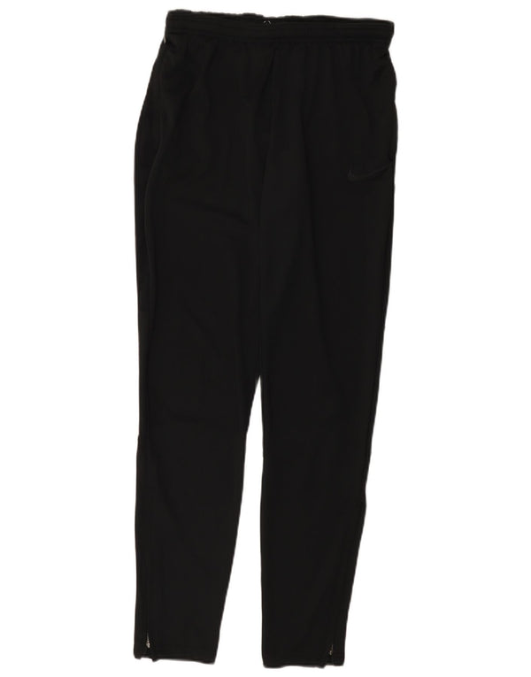 Nike Mens Dri Fit Tracksuit Trousers Small  Black Polyester