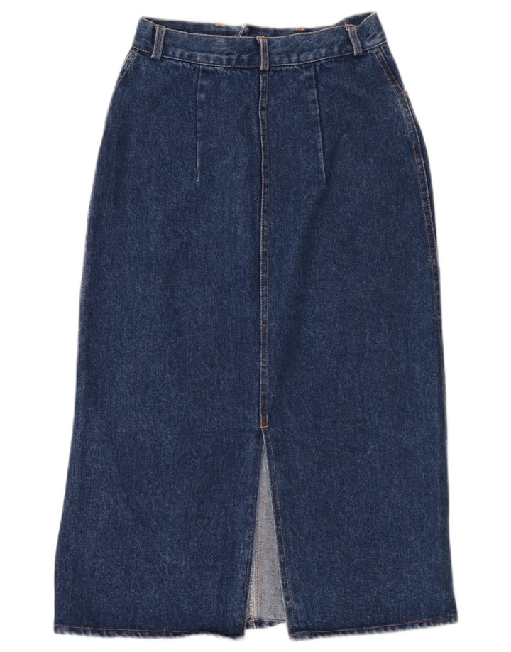 Sam"s Womens Denim Skirt W26 Small Blue