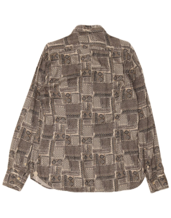 Ανδρικό πουκάμισο Vintage Μέγεθος 40 15 3/4 Medium Grey Patchwork