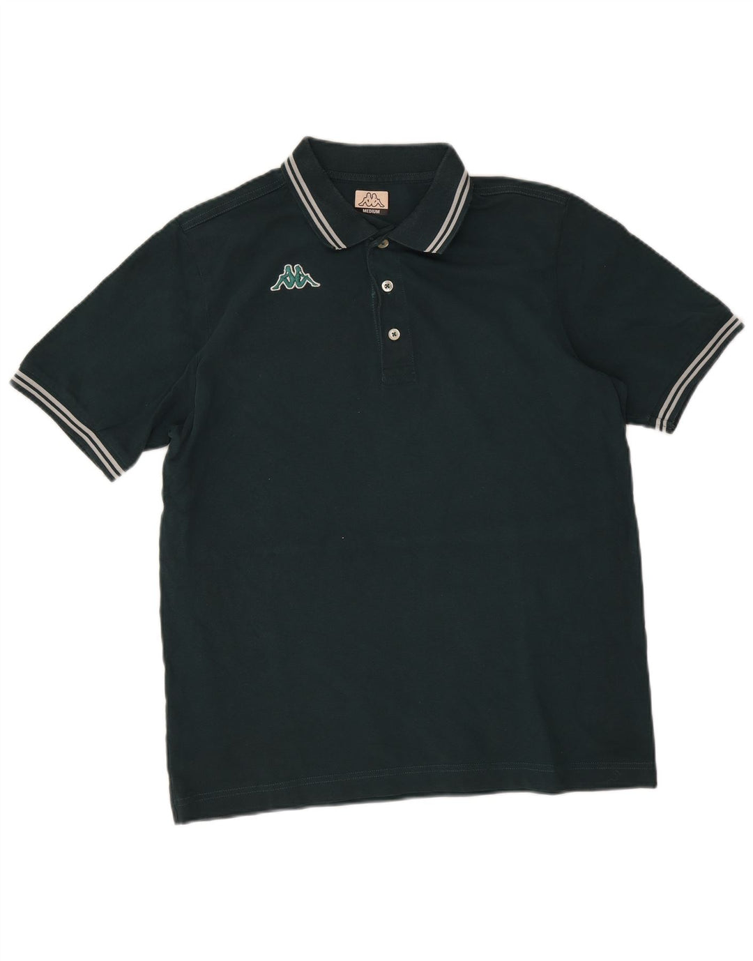 Polo Kappa Hombre Verde Medio