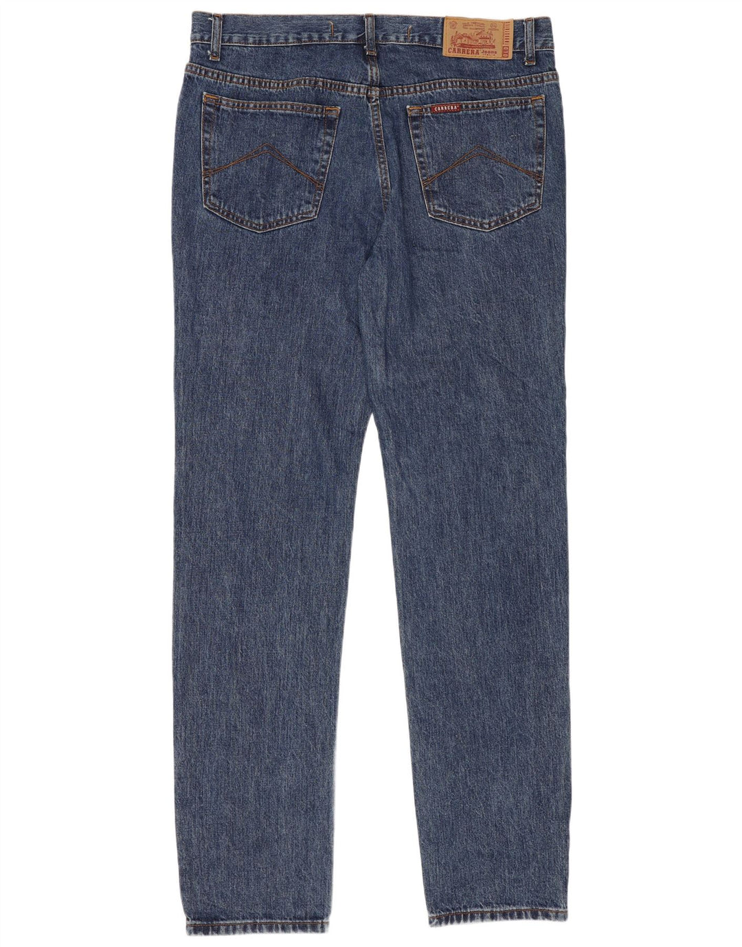 Carrera Mens 700 Regular Straight Jeans W36 L34 Blue Cotton