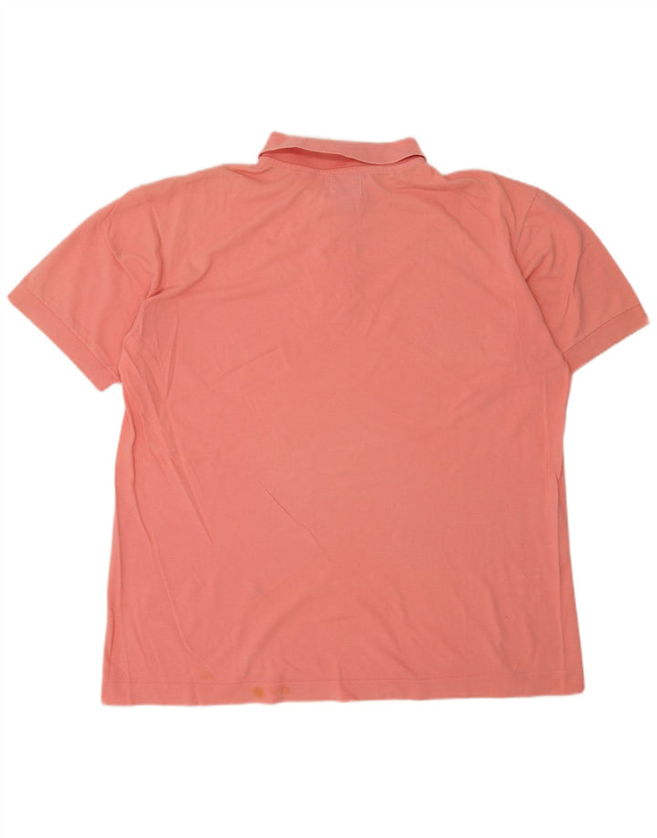 AMERICAN SYSTEM Mens Polo Shirt Large Pink