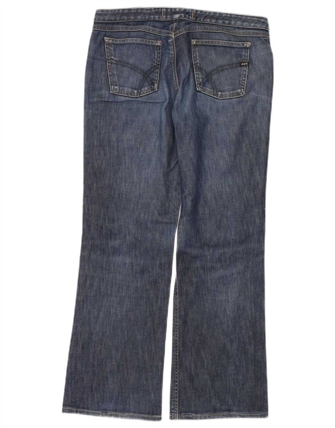 Gas Womens Bootcut Jeans W28 L28 Blue