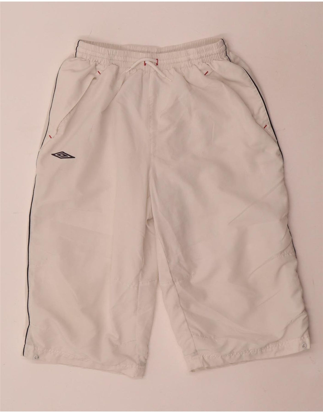 Umbro Herre Grafiske Badeshorts Medium Hvid Polyester