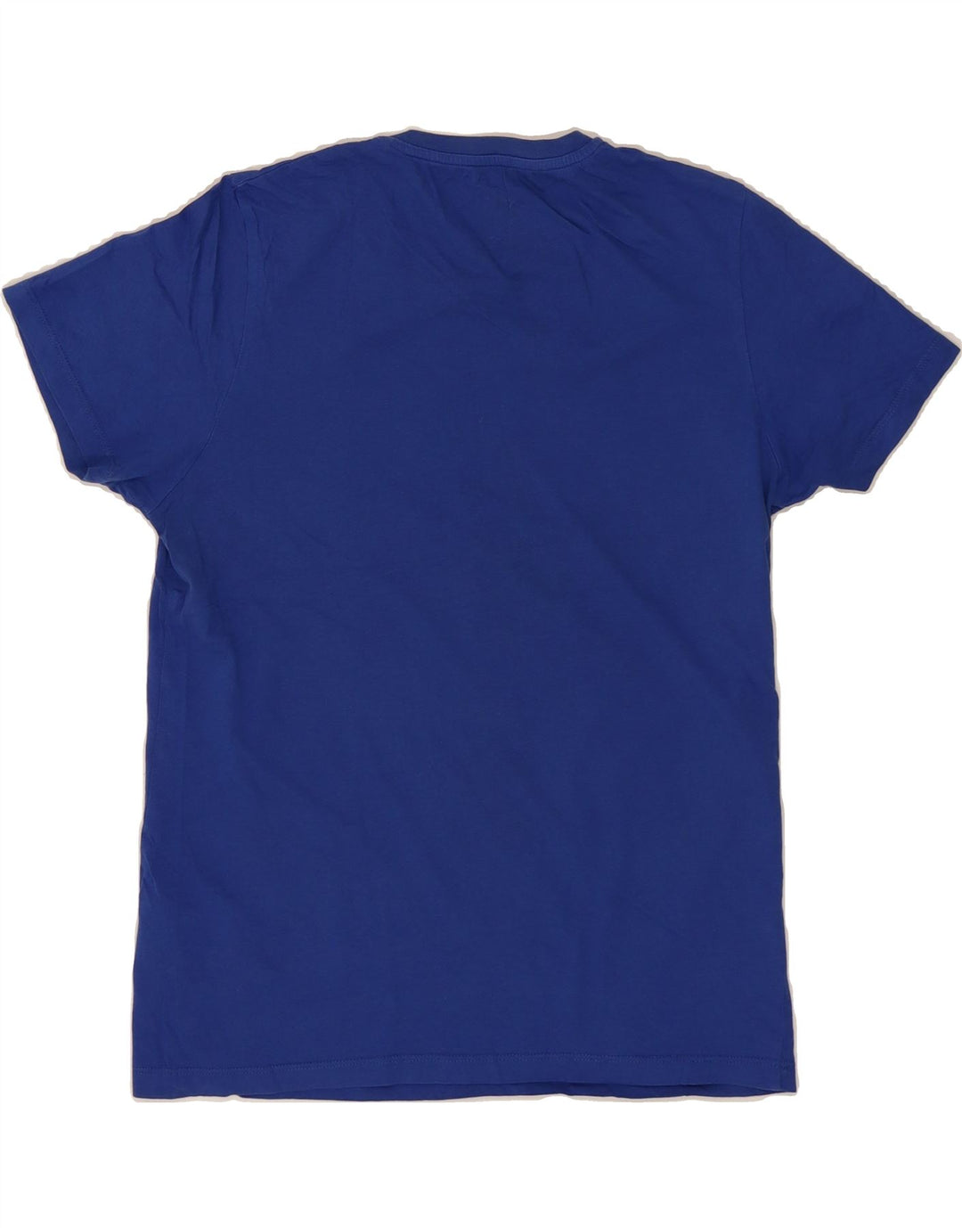 JACK & JONES Mens Graphic T-Shirt Top Medium Blue Cotton Vintage Jack & Jones and Second-Hand Jack & Jones from Messina Hembry 