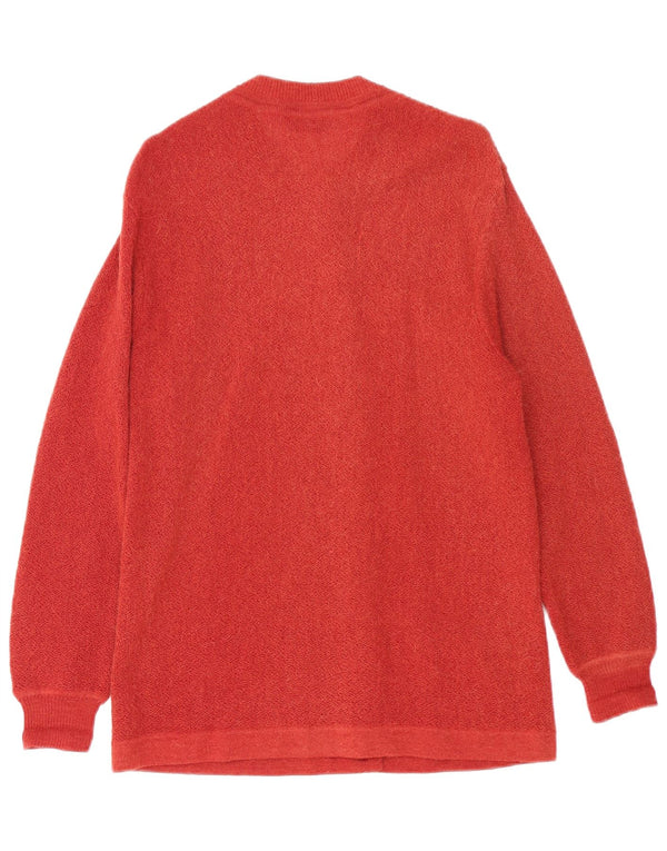 Clark Ross Damen Longline-Cardigan-Pullover UK 14 Medium Burgund