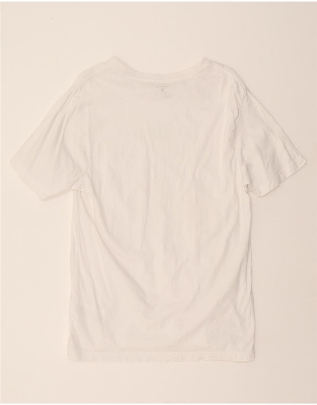 HURLEY Mens T-Shirt Top Medium White Cotton Vintage Hurley and Second-Hand Hurley from Messina Hembry 