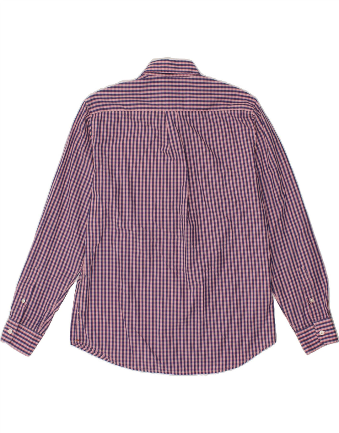 DOCKERS Mens Shirt Medium Purple Gingham Cotton Vintage Dockers and Second-Hand Dockers from Messina Hembry 