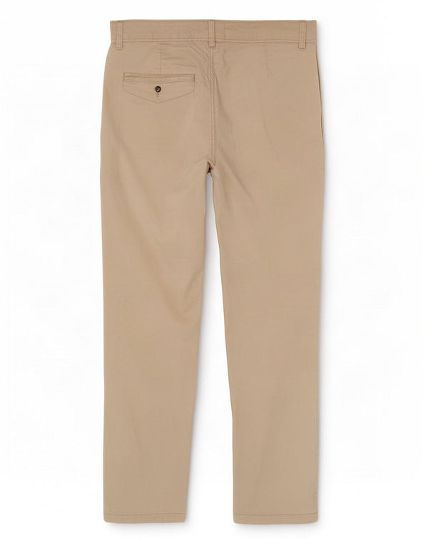 Marks & Spencer Γυναικείο ίσιο παντελόνι Chino UK 16 Large W36 L28 Beige