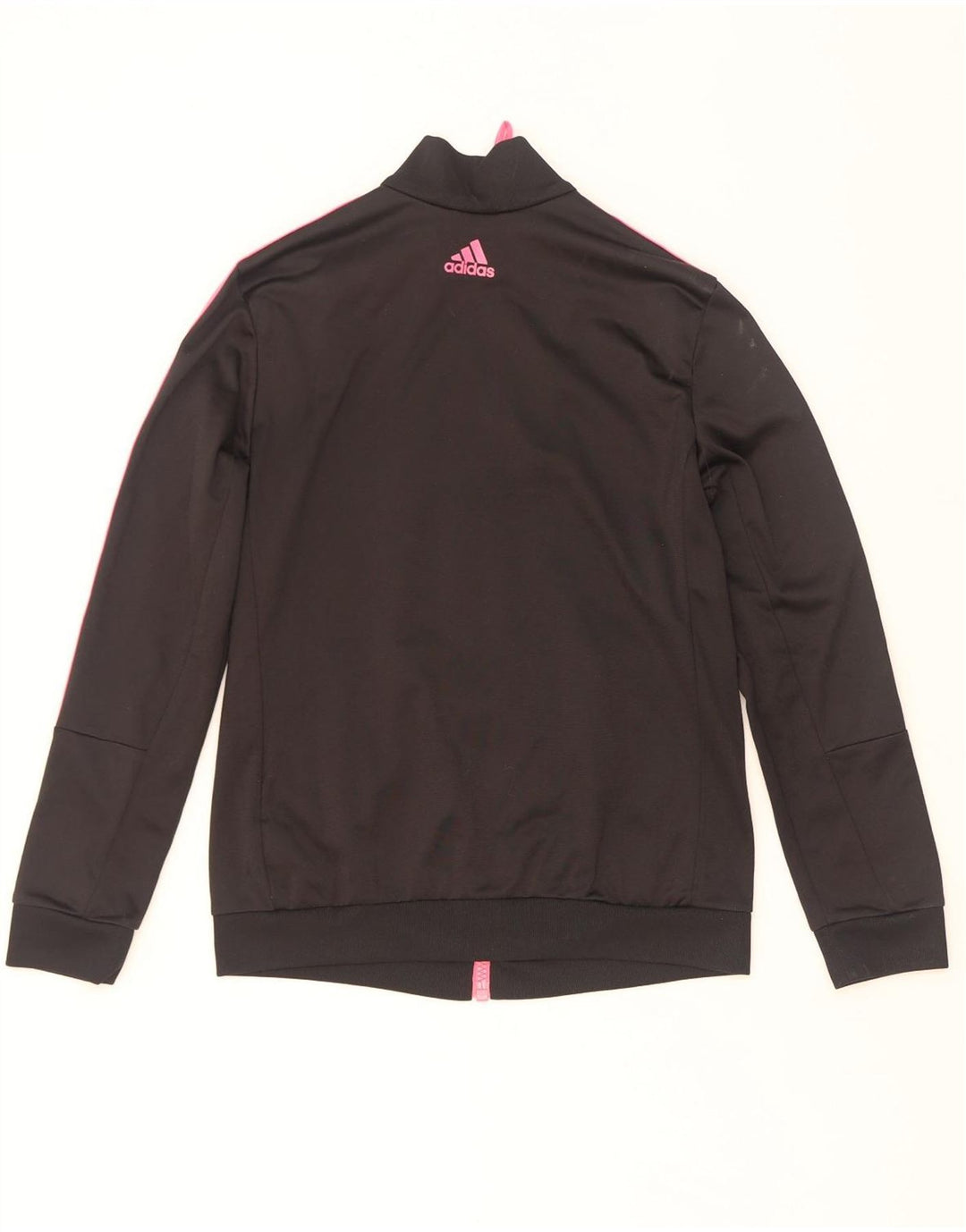 Adidas Graphic Full Tracksuit UK 12/14 Medium Black Polyester