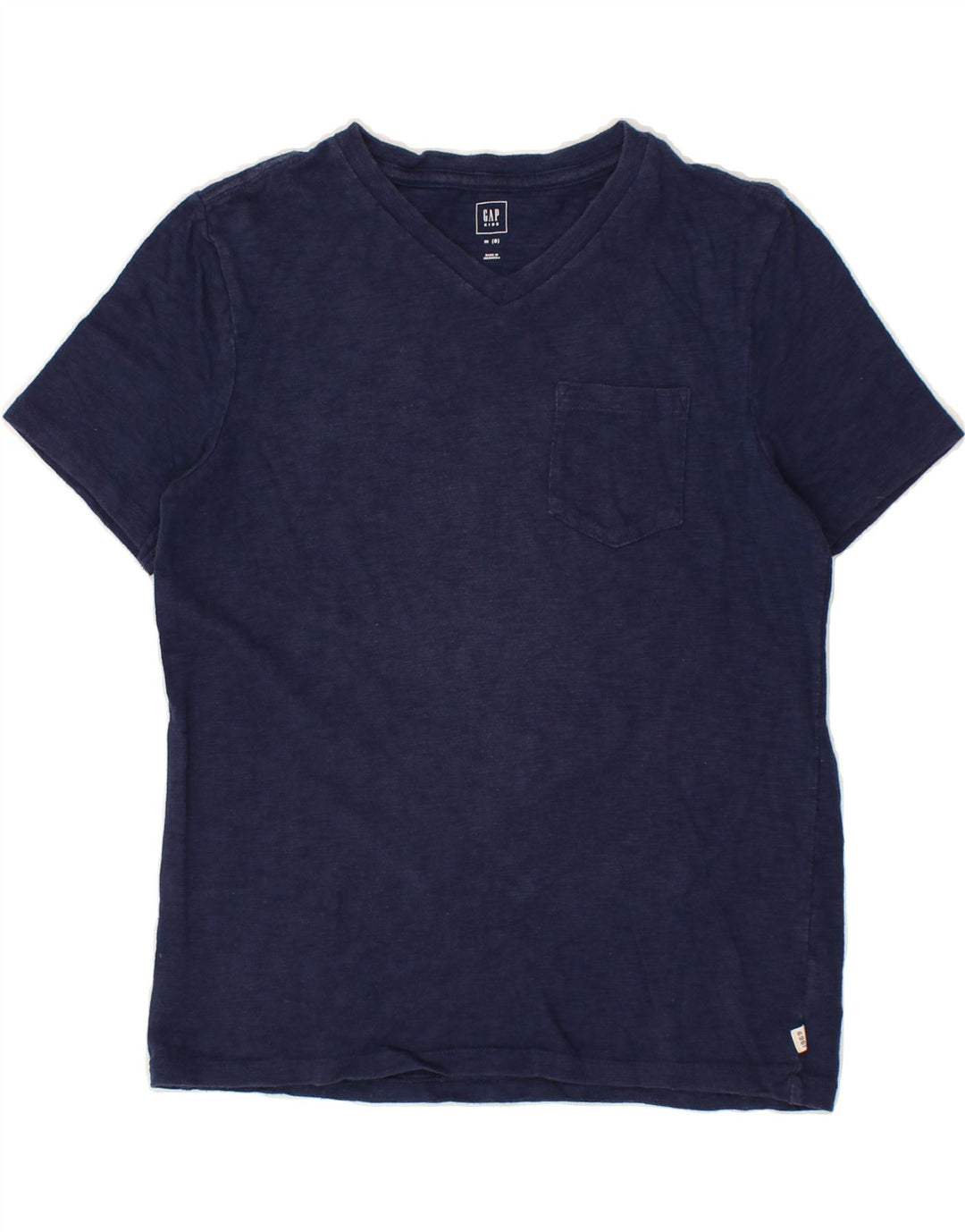 GAP Boys T-Shirt Top 7-8 Years Medium Navy Blue Cotton | Vintage Gap | Thrift | Second-Hand Gap | Used Clothing | Messina Hembry 